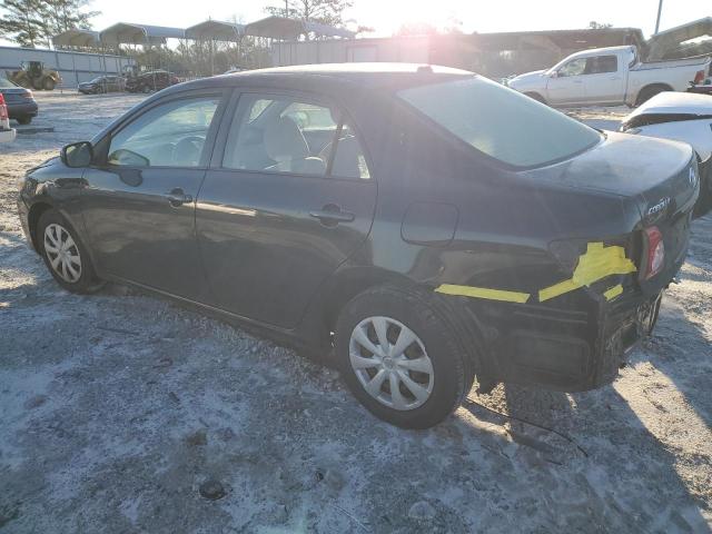 JTDBL40E99J040281 - 2009 TOYOTA COROLLA BASE BLACK photo 2