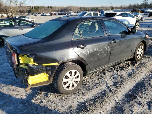 JTDBL40E99J040281 - 2009 TOYOTA COROLLA BASE BLACK photo 3