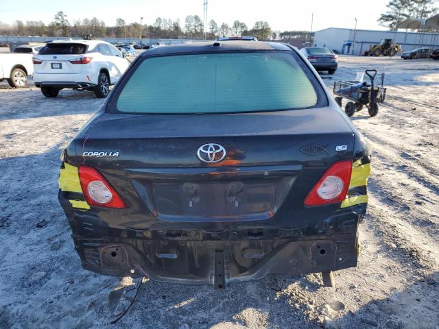 JTDBL40E99J040281 - 2009 TOYOTA COROLLA BASE BLACK photo 6