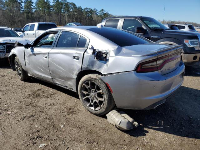 2C3CDXJG6JH201389 - 2018 DODGE CHARGER GT SILVER photo 2