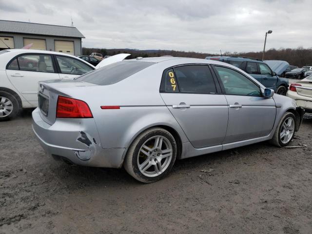 19UUA66224A026286 - 2004 ACURA TL SILVER photo 3