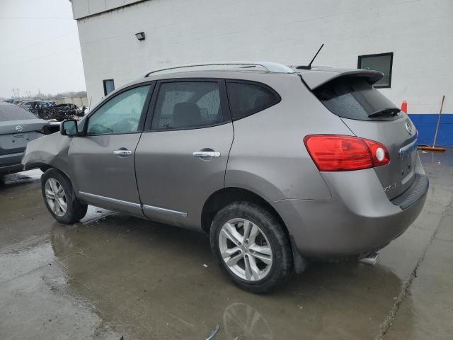 JN8AS5MT8DW514928 - 2013 NISSAN ROGUE S GRAY photo 2