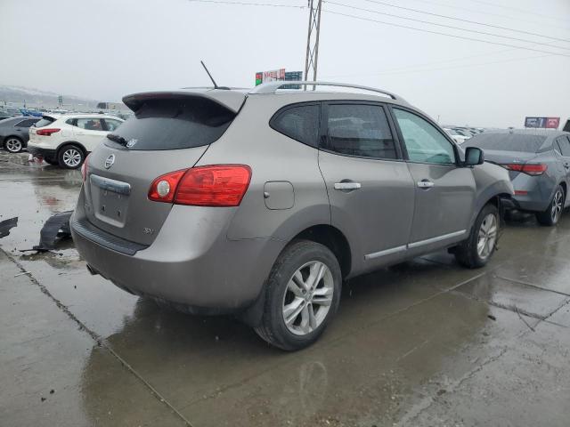 JN8AS5MT8DW514928 - 2013 NISSAN ROGUE S GRAY photo 3