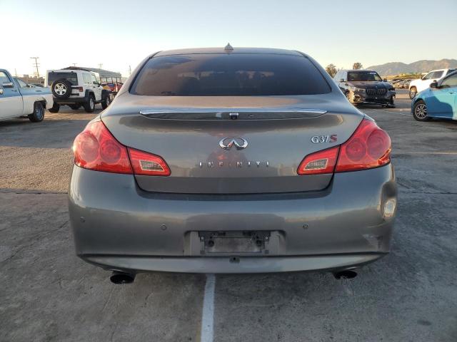 JN1CV6AP5CM623059 - 2012 INFINITI G37 BASE GRAY photo 6