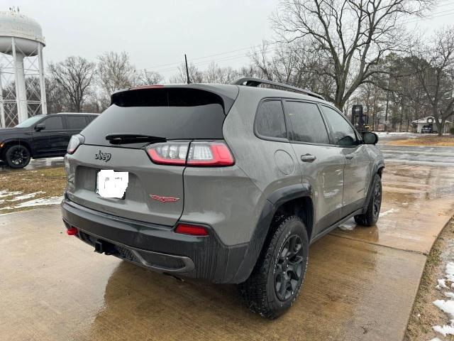 1C4PJMBX2ND541404 - 2022 JEEP CHEROKEE TRAILHAWK GRAY photo 4