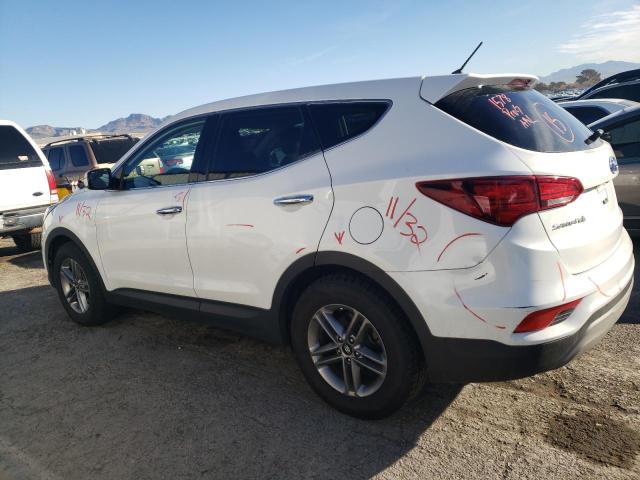 5XYZT3LB4JG568910 - 2018 HYUNDAI SANTA FE S WHITE photo 2