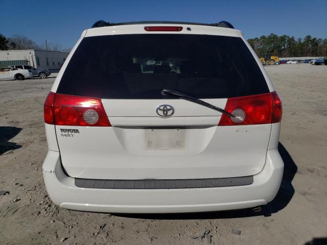 5TDZA23C36S443366 - 2006 TOYOTA SIENNA CE/ CE WHITE photo 6