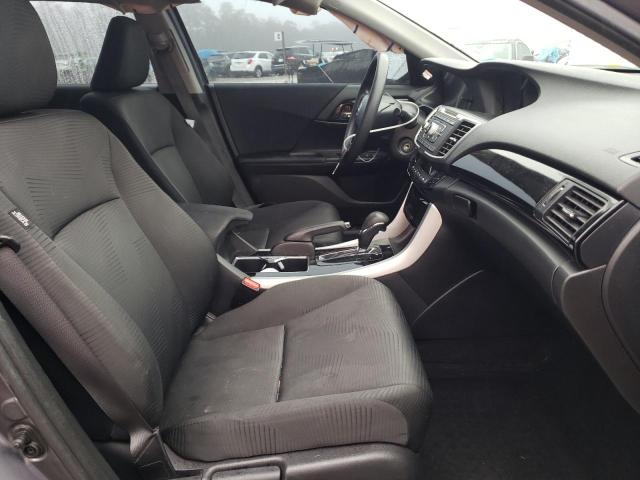 1HGCR2F37GA185623 - 2016 HONDA ACCORD LX GRAY photo 7