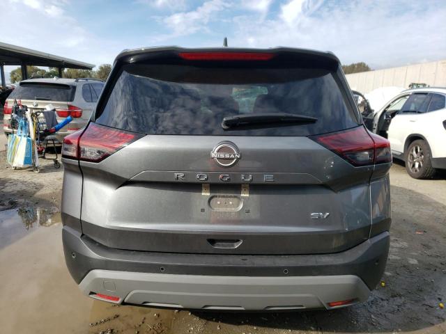 5N1BT3BA8PC846887 - 2023 NISSAN ROGUE SV GRAY photo 6