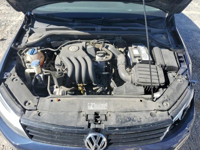 3VW2K7AJ5CM308461 - 2012 VOLKSWAGEN JETTA BASE BLUE photo 11