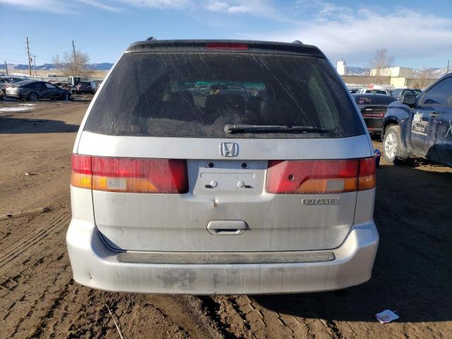 5FNRL18014B134127 - 2004 HONDA ODYSSEY EXL SILVER photo 6