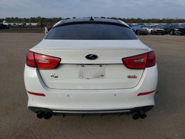 5XXGR4A6XEG284757 - 2014 KIA OPTIMA SX WHITE photo 6