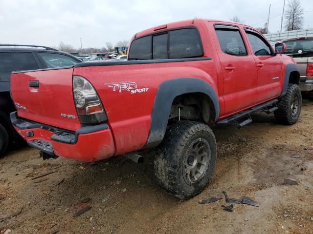 5TELU42N56Z309554 - 2006 TOYOTA TACOMA DOUBLE CAB წითელი ფოტო 3
