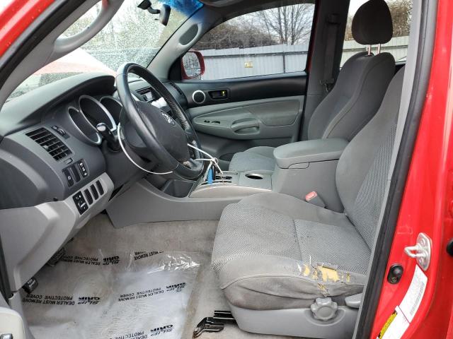 5TELU42N56Z309554 - 2006 TOYOTA TACOMA DOUBLE CAB წითელი ფოტო 7