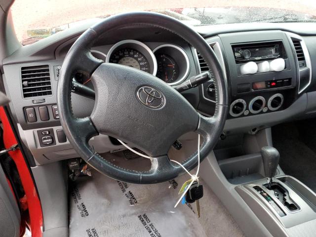 5TELU42N56Z309554 - 2006 TOYOTA TACOMA DOUBLE CAB წითელი ფოტო 8
