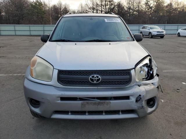 JTEHD20V456025286 - 2005 TOYOTA RAV4 SILVER photo 5