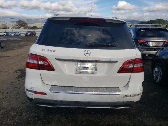 4JGDA5JB0FA503845 - 2015 MERCEDES-BENZ ML 350 WHITE photo 6