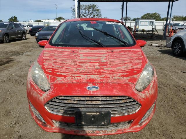 3FADP4BJ6FM101212 - 2015 FORD FIESTA SE RED photo 5