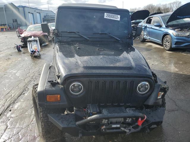 1J4FA49S22P757649 - 2002 JEEP WRANGLER / SPORT BLACK photo 5