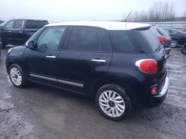 ZFBCFACH2EZ009730 - 2014 FIAT 500L LOUNGE BLACK photo 2