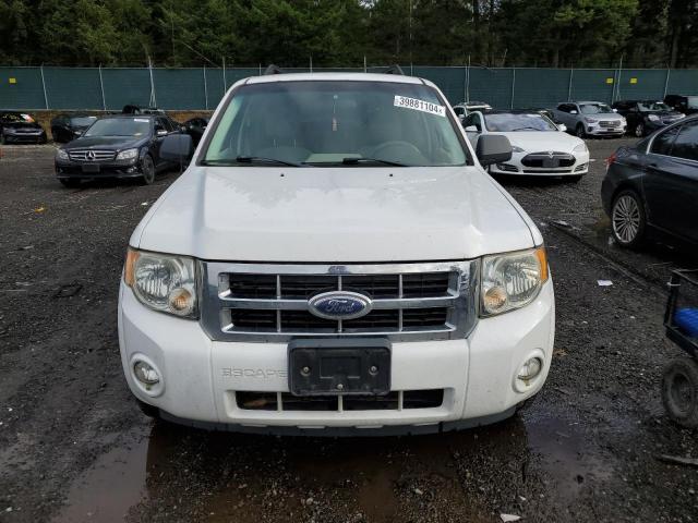 1FMCU59H28KB49383 - 2008 FORD ESCAPE HEV WHITE photo 5