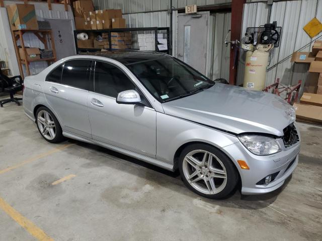 WDDGF54X09F236777 - 2009 MERCEDES-BENZ C 300 SILVER photo 4