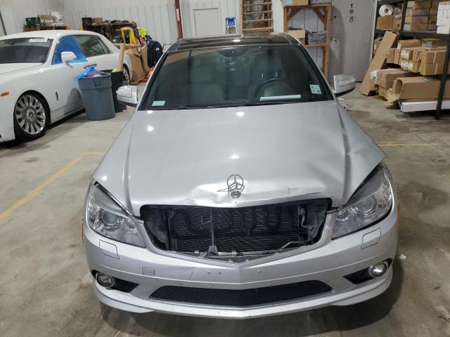 WDDGF54X09F236777 - 2009 MERCEDES-BENZ C 300 SILVER photo 5