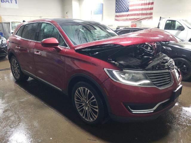 2LMTJ8LR5GBL49697 - 2016 LINCOLN MKX RESERVE 红色 照片 4