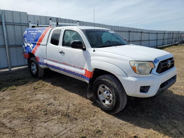 5TFTX4GN1EX032343 - 2014 TOYOTA TACOMA PRERUNNER ACCESS CAB WHITE photo 4