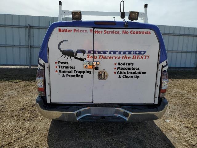 5TFTX4GN1EX032343 - 2014 TOYOTA TACOMA PRERUNNER ACCESS CAB WHITE photo 6