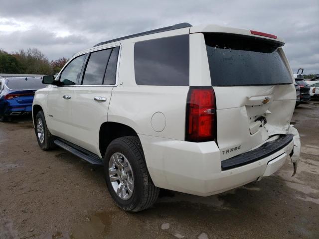 1GNSCBKC9FR139865 - 2015 CHEVROLET TAHOE C1500 LT WHITE photo 2