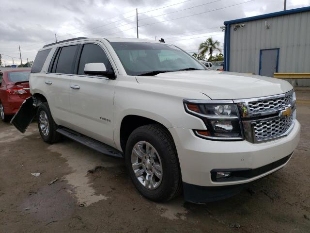 1GNSCBKC9FR139865 - 2015 CHEVROLET TAHOE C1500 LT WHITE photo 4