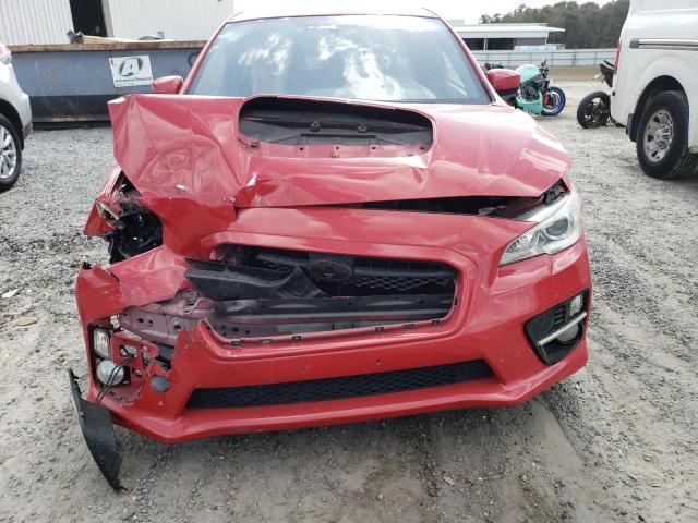 JF1VA1E65G9803940 - 2016 SUBARU WRX PREMIUM RED photo 5