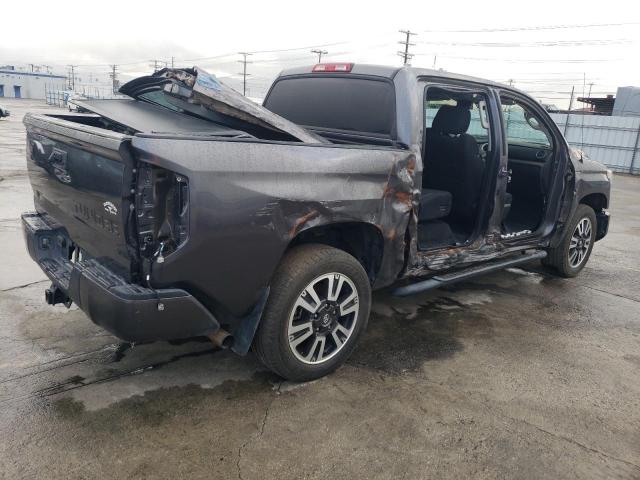 5TFDY5F18KX847382 - 2019 TOYOTA TUNDRA CREWMAX SR5 GRAY photo 3