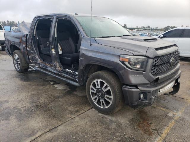 5TFDY5F18KX847382 - 2019 TOYOTA TUNDRA CREWMAX SR5 GRAY photo 4