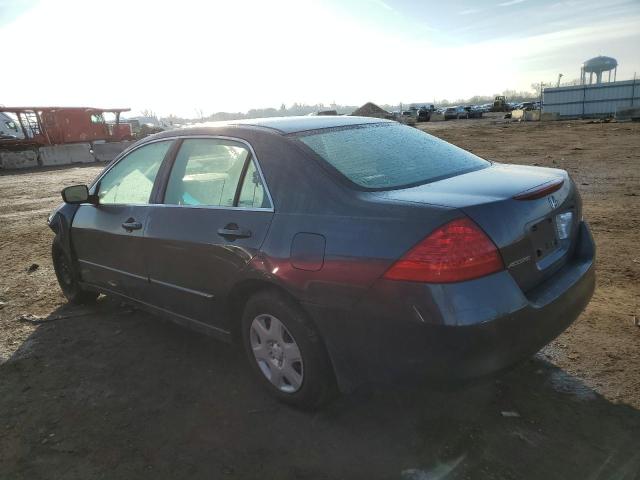 1HGCM56487A084258 - 2007 HONDA ACCORD LX BLUE photo 2