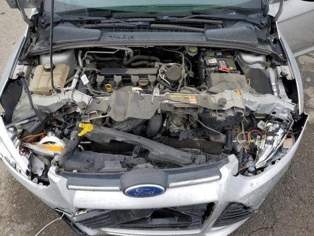 1FAHP3E25CL132108 - 2012 FORD FOCUS S SILVER photo 11