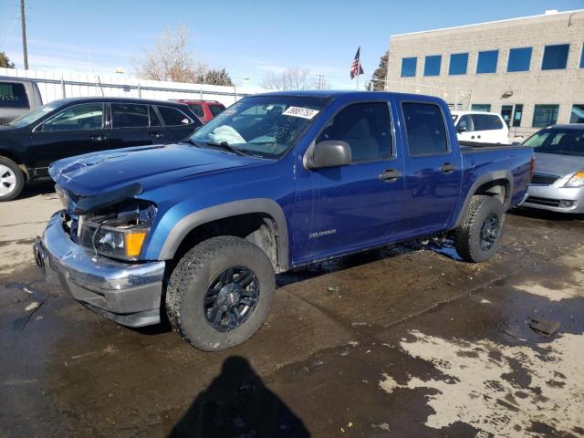 1GCDT136858171005 - 2005 CHEVROLET COLORADO BLUE photo 1