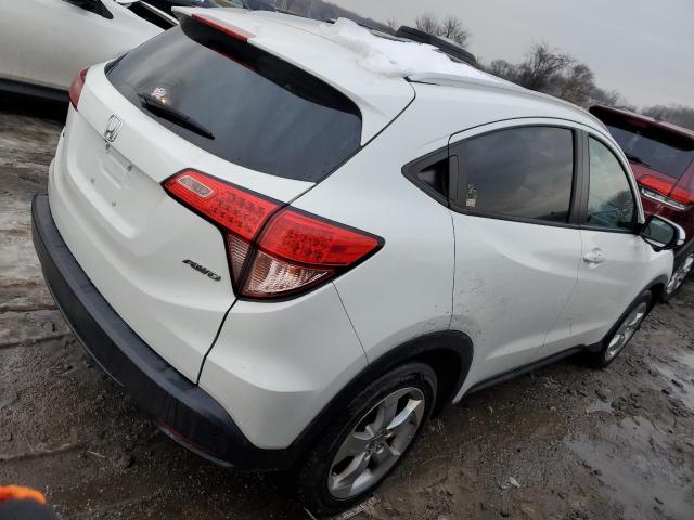 3CZRU6H7XGM714350 - 2016 HONDA HR-V EXL WHITE photo 3