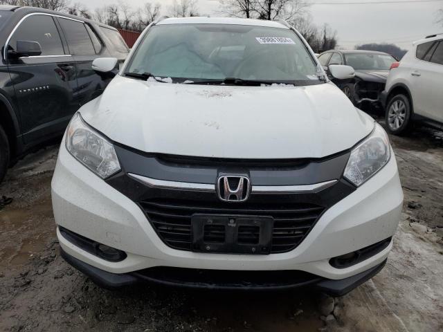 3CZRU6H7XGM714350 - 2016 HONDA HR-V EXL WHITE photo 5