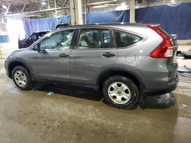 2HKRM4H36GH617093 - 2016 HONDA CR-V LX GRAY photo 2