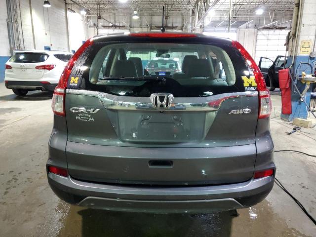 2HKRM4H36GH617093 - 2016 HONDA CR-V LX GRAY photo 6