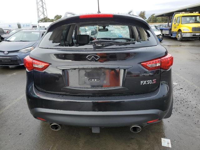 JN8BS1MW6CM180156 - 2012 INFINITI FX50 BLACK photo 6