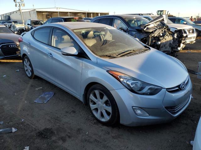 5NPDH4AE1DH210479 - 2013 HYUNDAI ELANTRA GLS SILVER photo 4