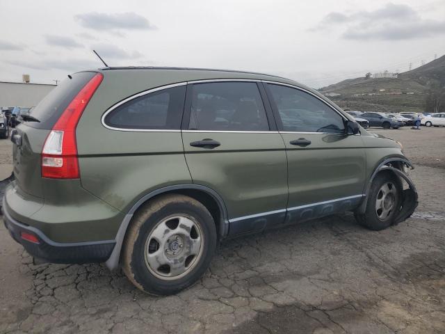 JHLRE38378C008635 - 2008 HONDA CR-V LX GREEN photo 3