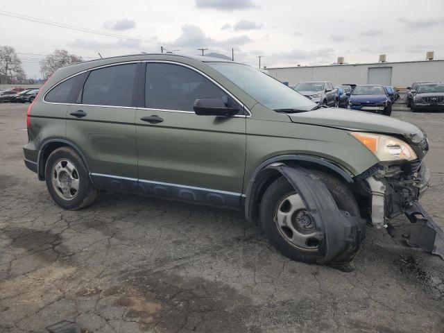 JHLRE38378C008635 - 2008 HONDA CR-V LX GREEN photo 4