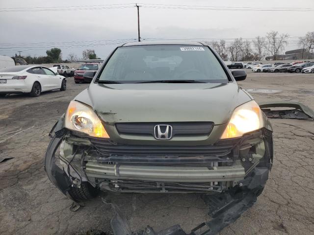 JHLRE38378C008635 - 2008 HONDA CR-V LX GREEN photo 5