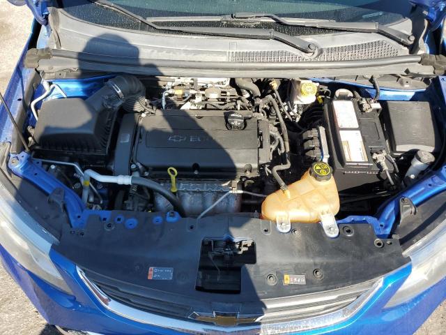 1G1JB5SH9H4168117 - 2017 CHEVROLET SONIC LS ლურჯი ფოტო 11