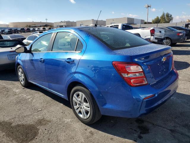 1G1JB5SH9H4168117 - 2017 CHEVROLET SONIC LS BLUE photo 2