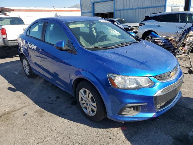 1G1JB5SH9H4168117 - 2017 CHEVROLET SONIC LS ლურჯი ფოტო 4